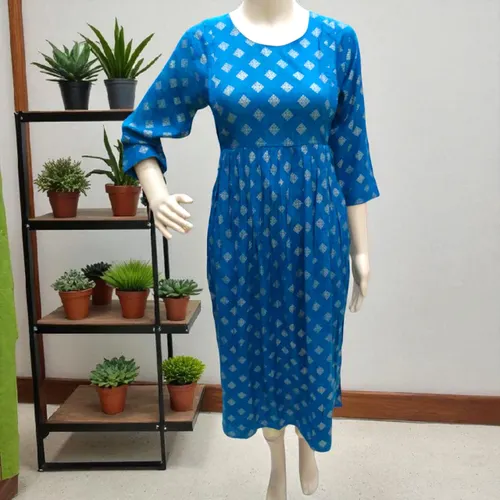 Feeding kurthis anarkali-A0342